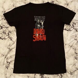 2010 Danzig Dethred Sabaoth Ladies Tee Band Shirt